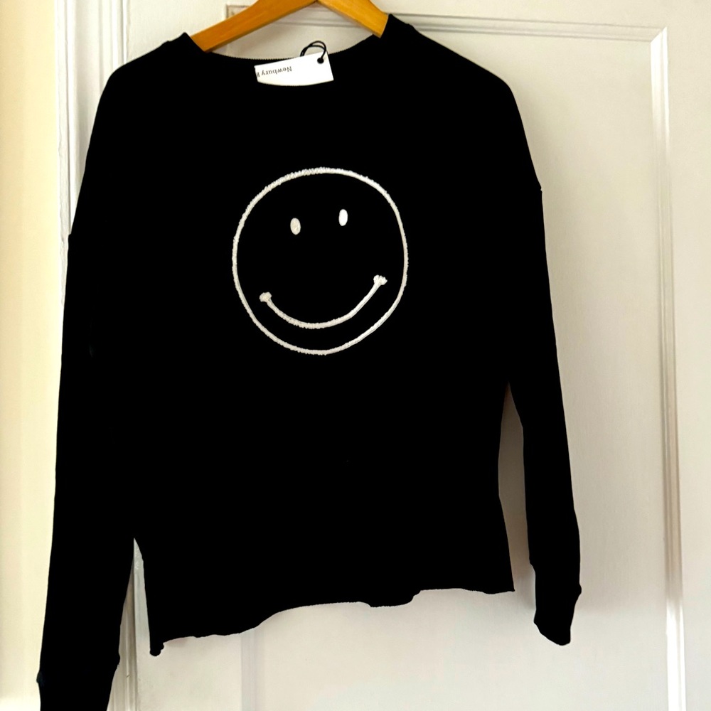 Newbury Kustom Embroidered Smiley Sweater